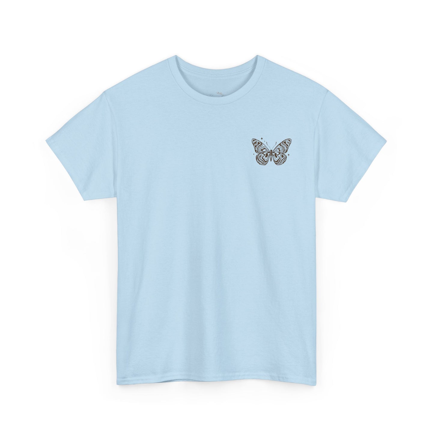 Keep Flying Butterfly Tee — Retro Motivational Graphic Shirt