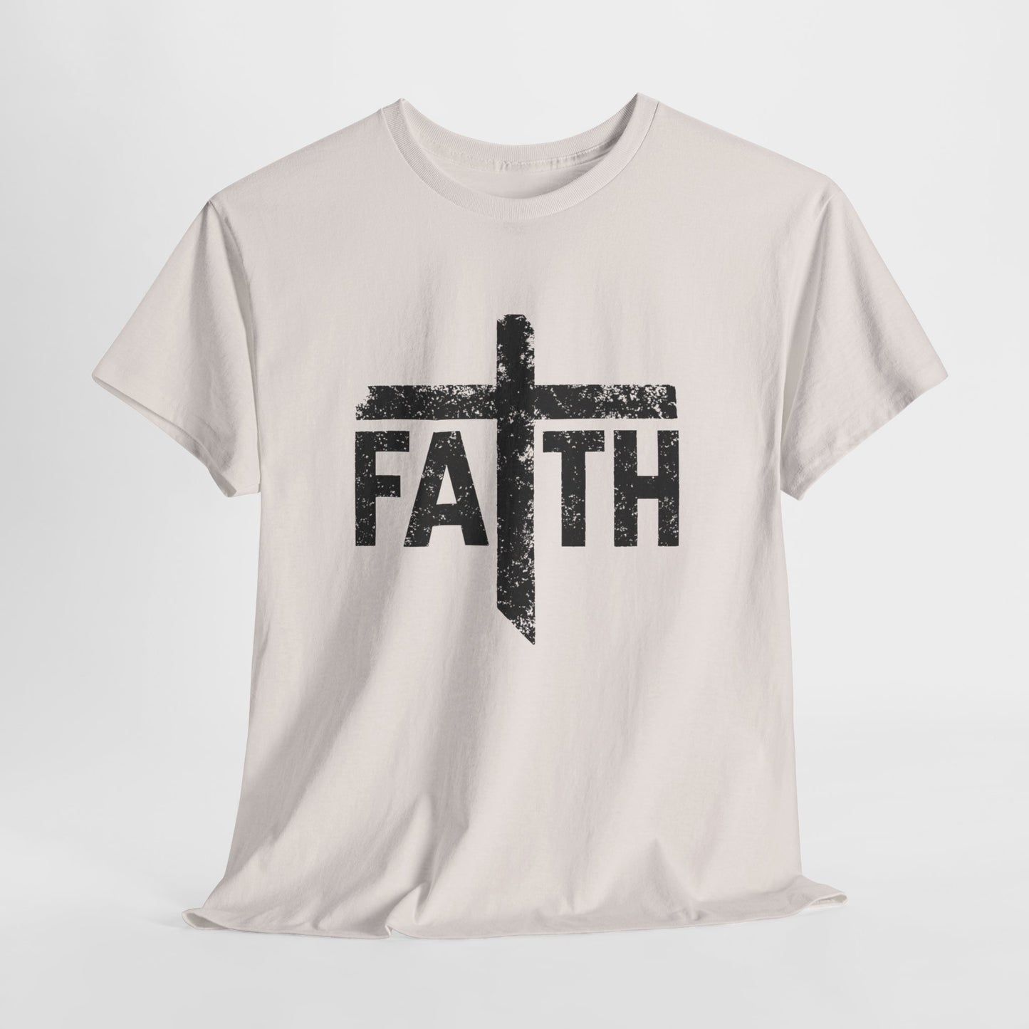 Faith Cross T-Shirt — Christian Inspirational Tee