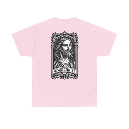Jesus Christ Graphic Tee — Vintage Jesus Portrait T-Shirt