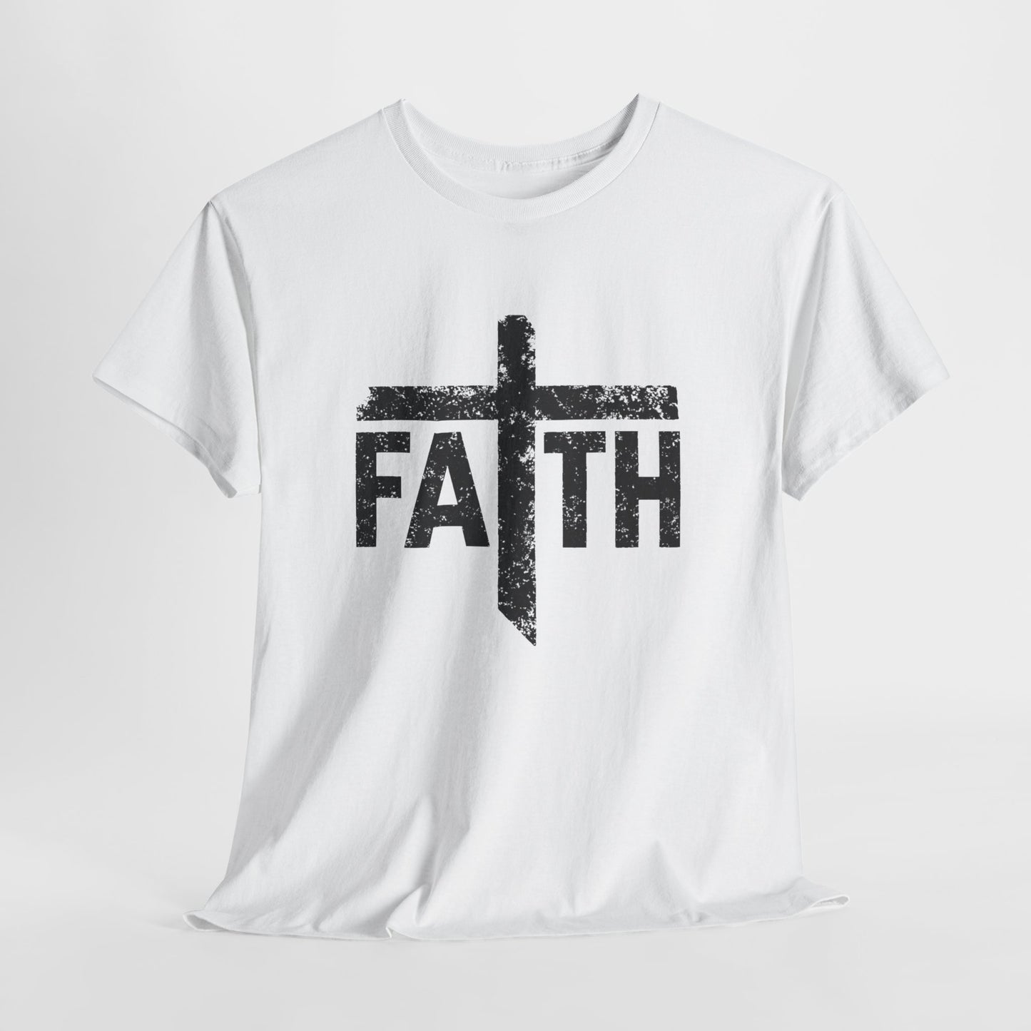 Faith Cross T-Shirt — Christian Inspirational Tee