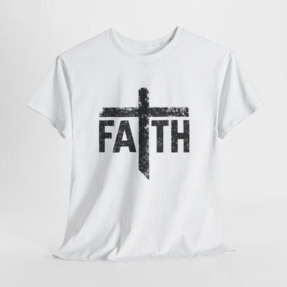 Faith Cross T-Shirt — Christian Inspirational Tee