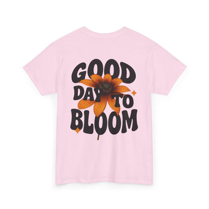 Good Day to Bloom Tee — Floral Retro Graphic T‑Shirt
