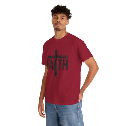 Faith Cross T-Shirt — Christian Inspirational Tee