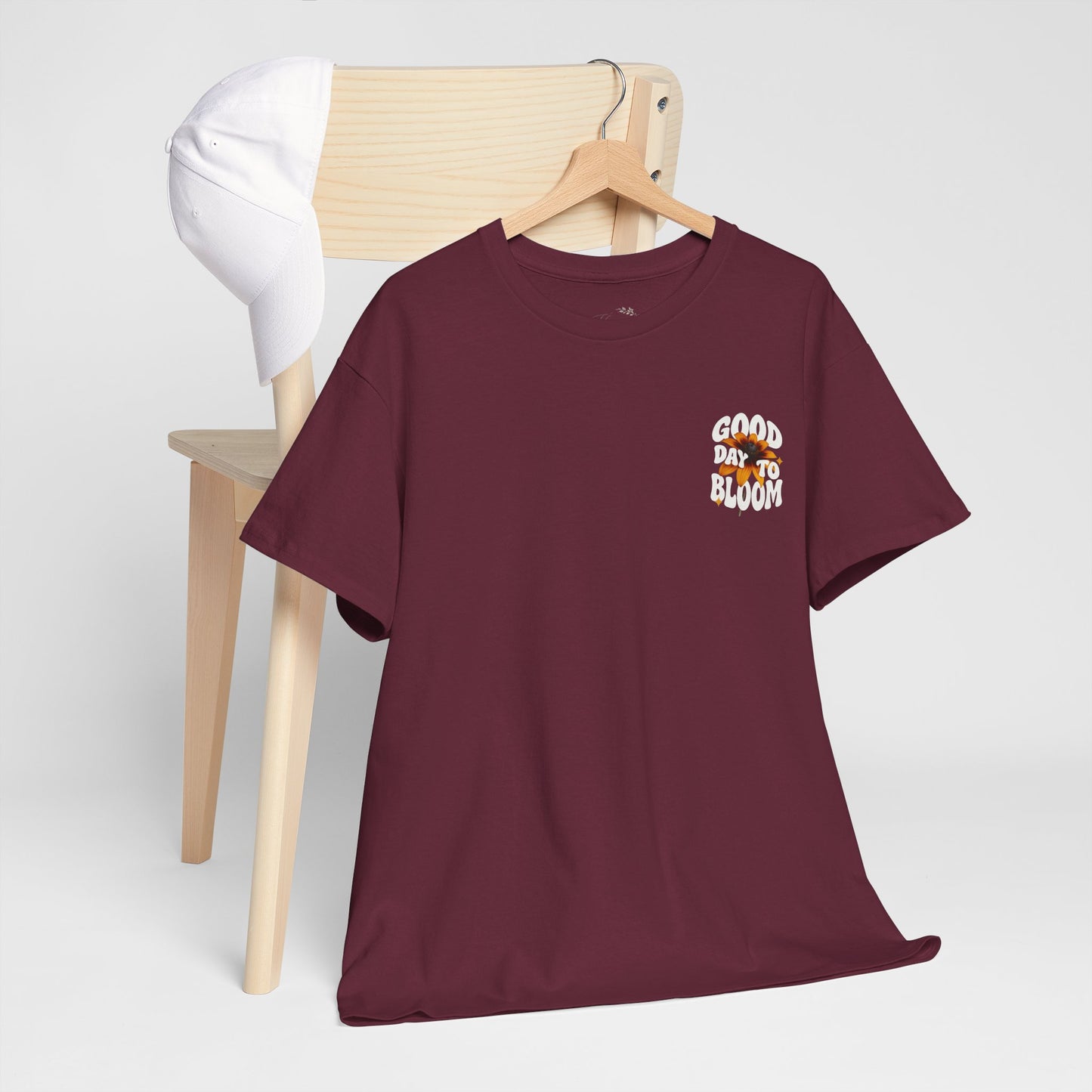 Good Day to Bloom Tee — Floral Retro Graphic T‑Shirt