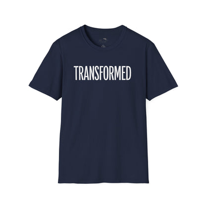 Floral Inspirational 'Transformed' Graphic Tee