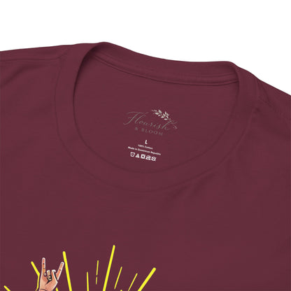 Jesus Rocks T‑Shirt — Rock & Faith Graphic Tee