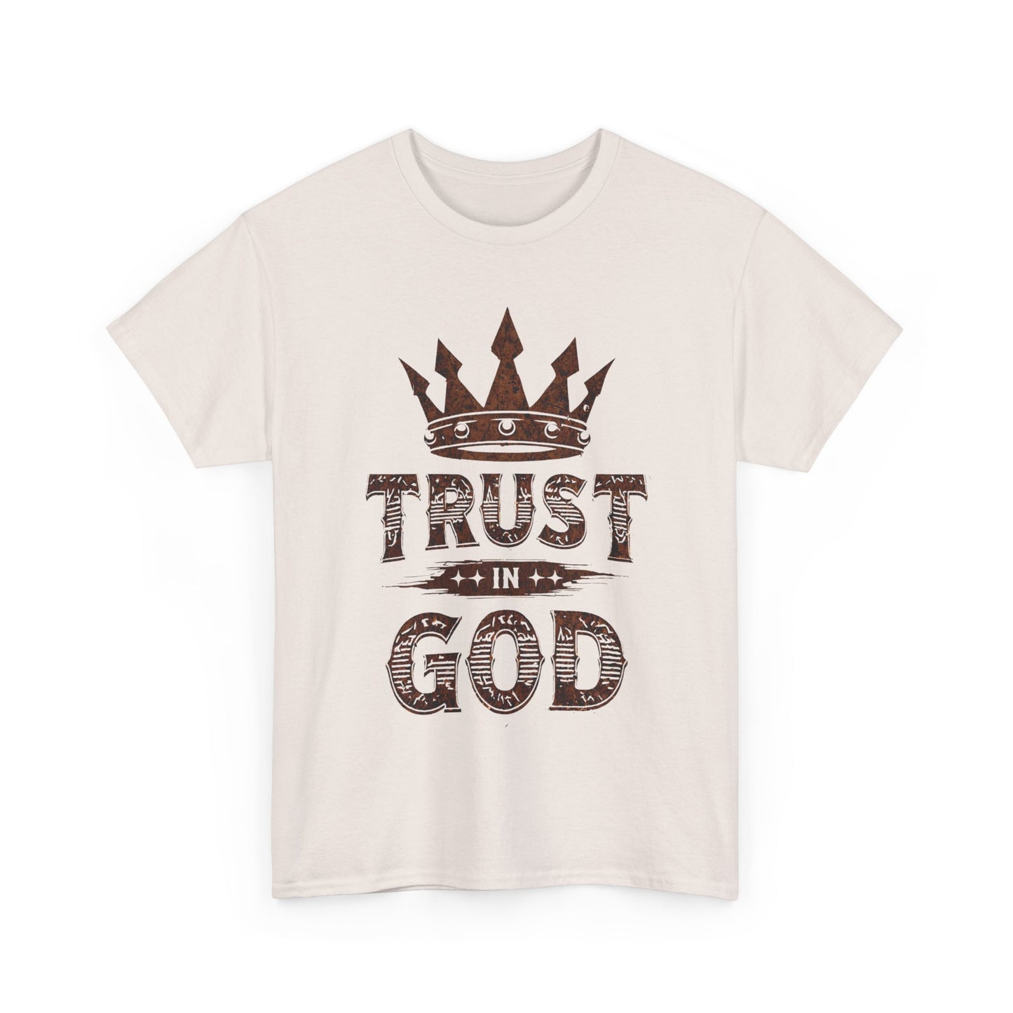 Trust in God T-Shirt — Crown Faith Christian Tee