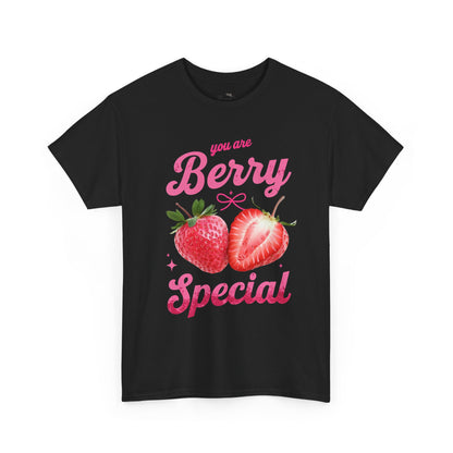 T-Shirt — "You Are Berry Special" Strawberry Graphic Tee