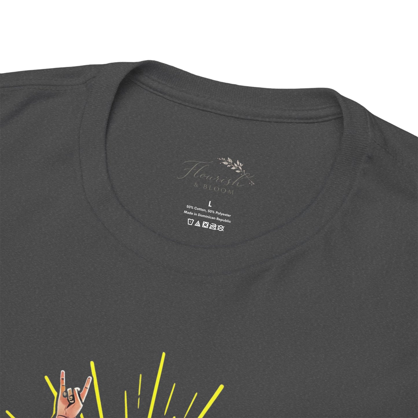 Jesus Rocks T‑Shirt — Rock & Faith Graphic Tee