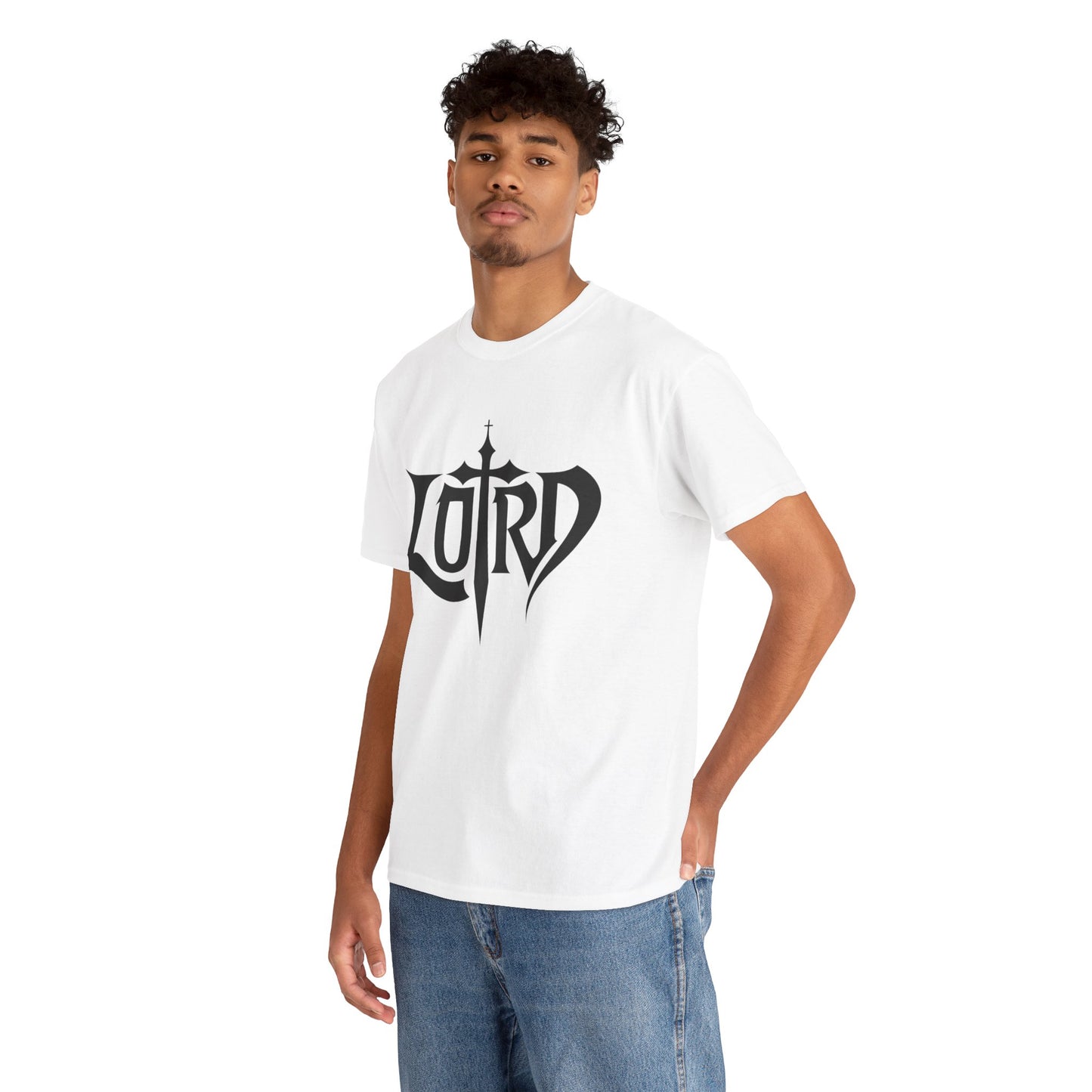 Cross Logo Tee — 'Lord' Graphic T-Shirt
