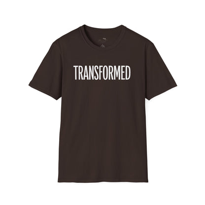 Floral Inspirational 'Transformed' Graphic Tee