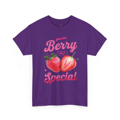 T-Shirt — "You Are Berry Special" Strawberry Graphic Tee