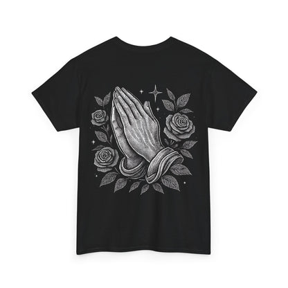 Prayer Hands T-Shirt — Pray Without Ceasing Graphic Unisex Tee
