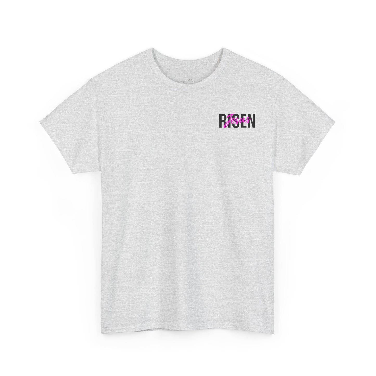 Christian 'Risen' PINK T-Shirt — Jesus Crown of Thorns Resurrection Tee