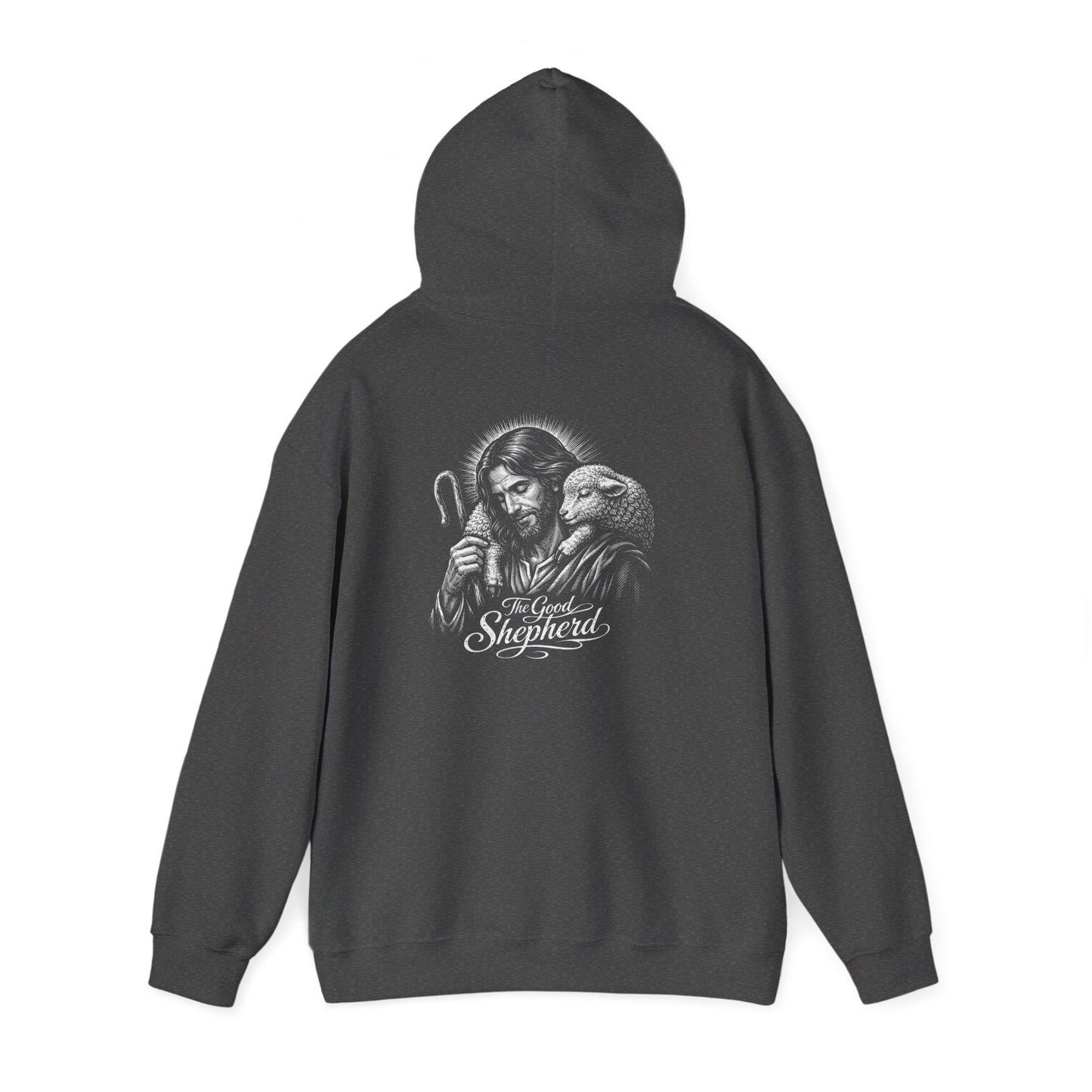 The Good Shepherd Hoodie – Christian Jesus Lamb Graphic Hooded Sweatshirt