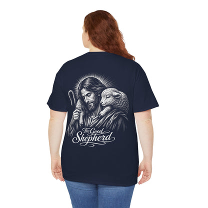 Fearless Psalm 23 Unisex T-Shirt — The Good Shepherd Christian Tee