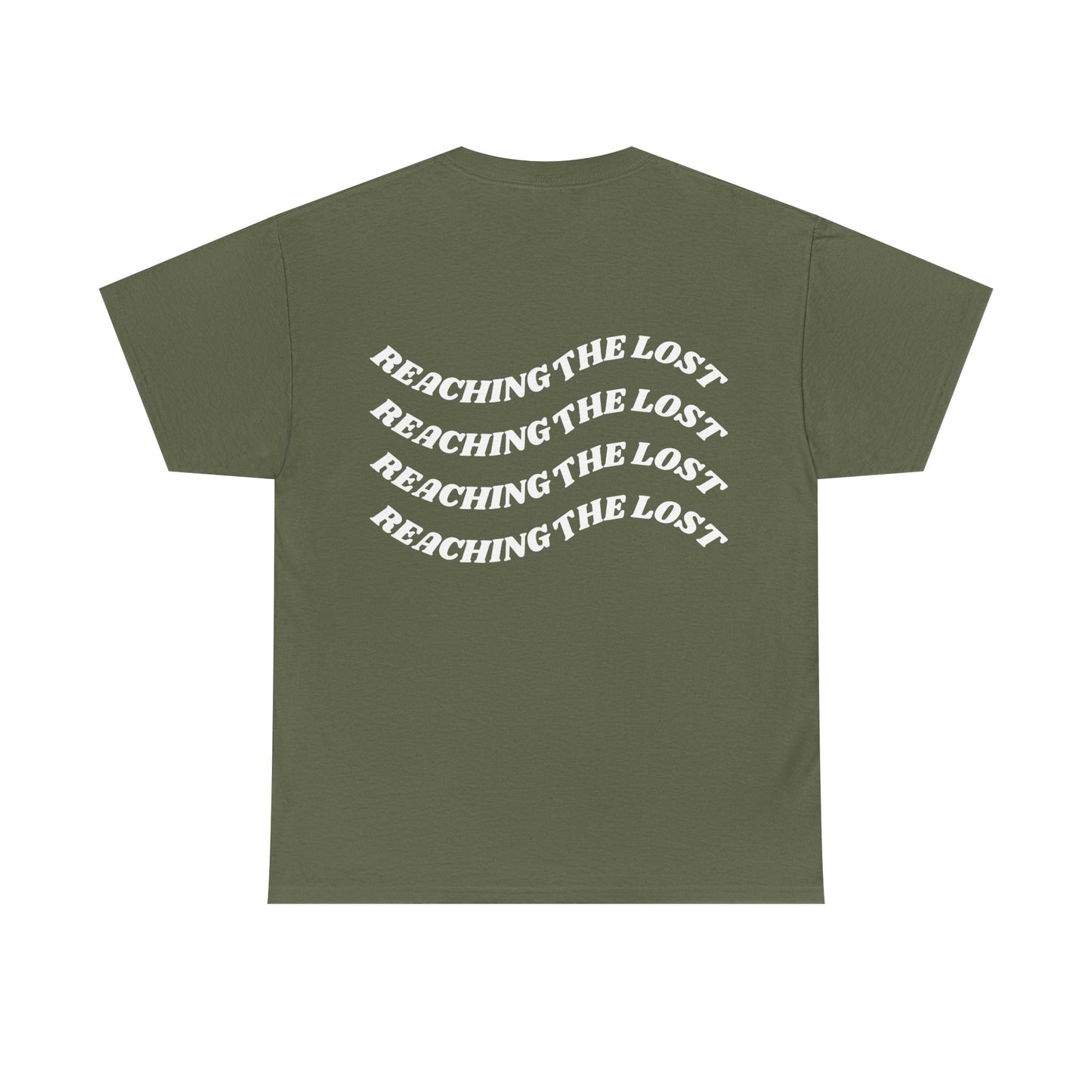 T-Shirt — "Reaching the Lost" Hands Graphic Tee (Unisex)