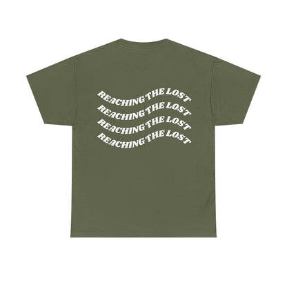 T-Shirt — "Reaching the Lost" Hands Graphic Tee (Unisex)