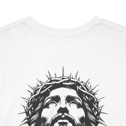 Christian 'Risen' PINK T-Shirt — Jesus Crown of Thorns Resurrection Tee