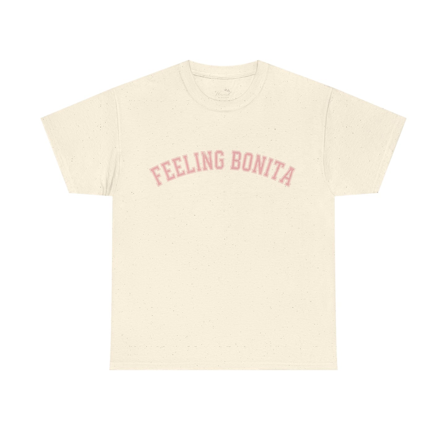 Feeling Bonita Tee — Pink Bow Graphic Cotton T‑Shirt