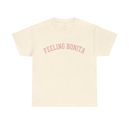 Feeling Bonita Tee — Pink Bow Graphic Cotton T‑Shirt