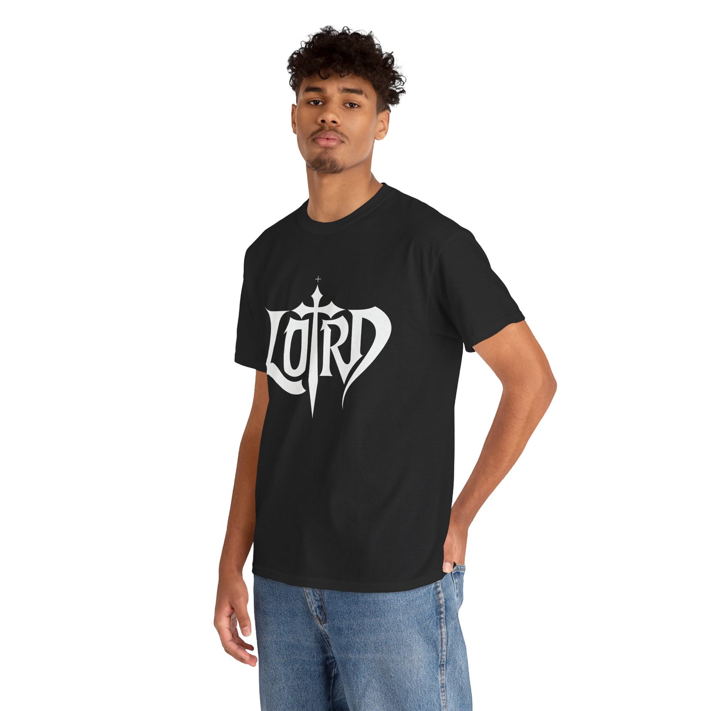 Cross Logo Tee — 'Lord' Graphic T-Shirt