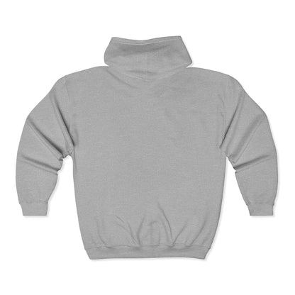 (UNISEX) Jesus Is King Zip Hoodie — Faith-Based Full‑Zip Sweatshirt