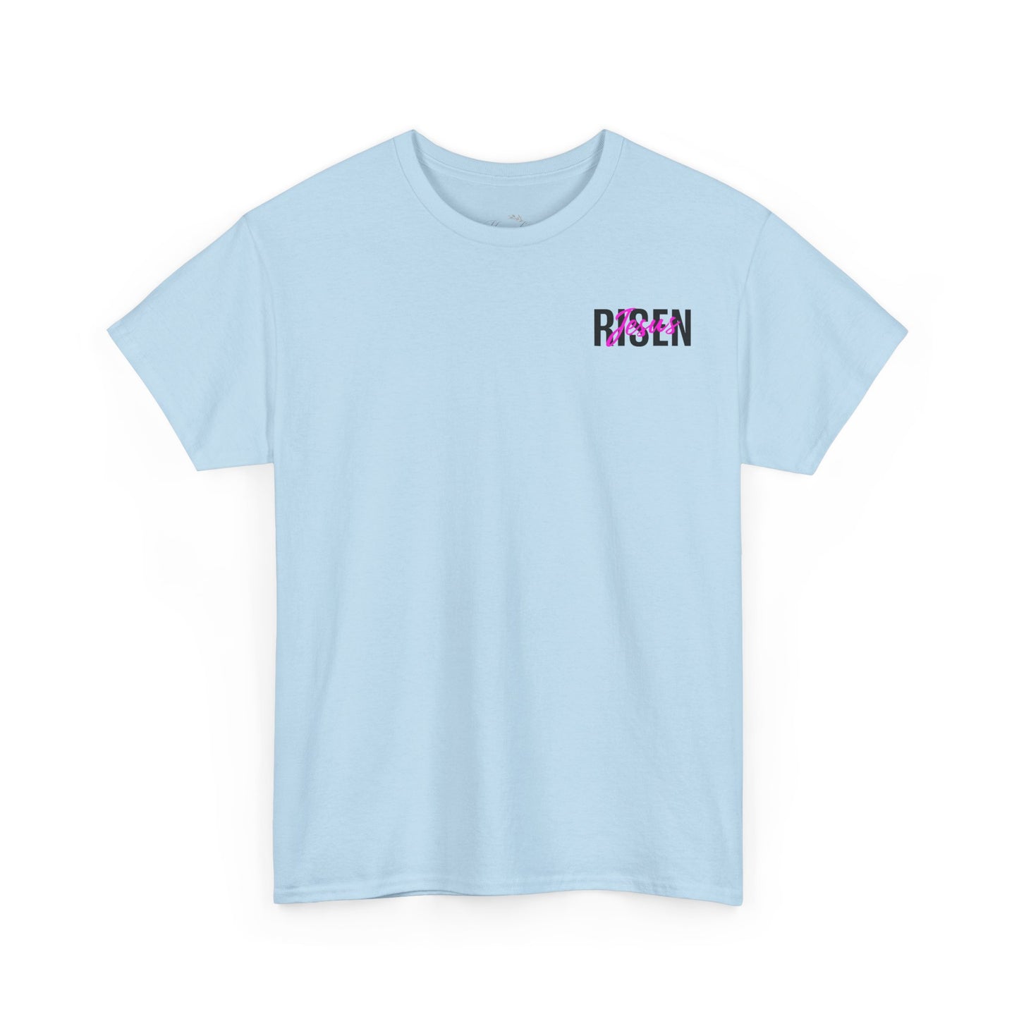 Christian 'Risen' PINK T-Shirt — Jesus Crown of Thorns Resurrection Tee