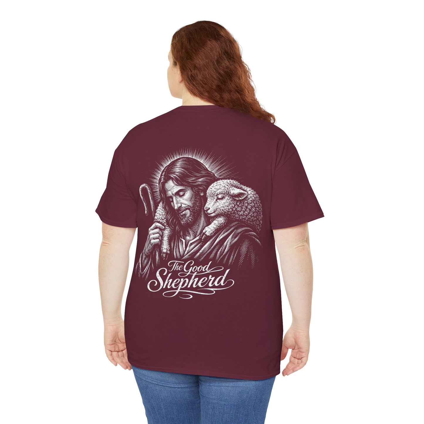 Fearless Psalm 23 Unisex T-Shirt — The Good Shepherd Christian Tee
