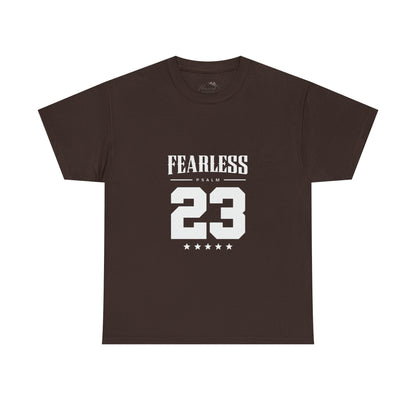 Fearless Psalm 23 Unisex T-Shirt — The Good Shepherd Christian Tee