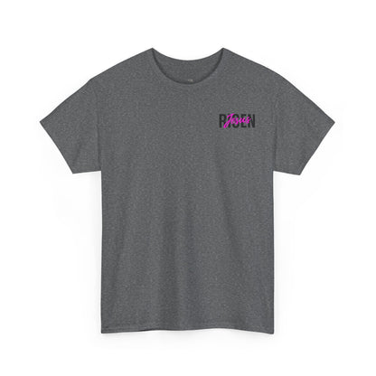 Christian 'Risen' PINK T-Shirt — Jesus Crown of Thorns Resurrection Tee