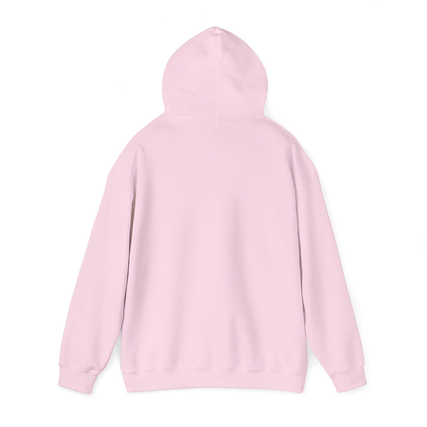 Saved by Grace Hoodie — Christian Faith Pullover in Pink Collegiate Script