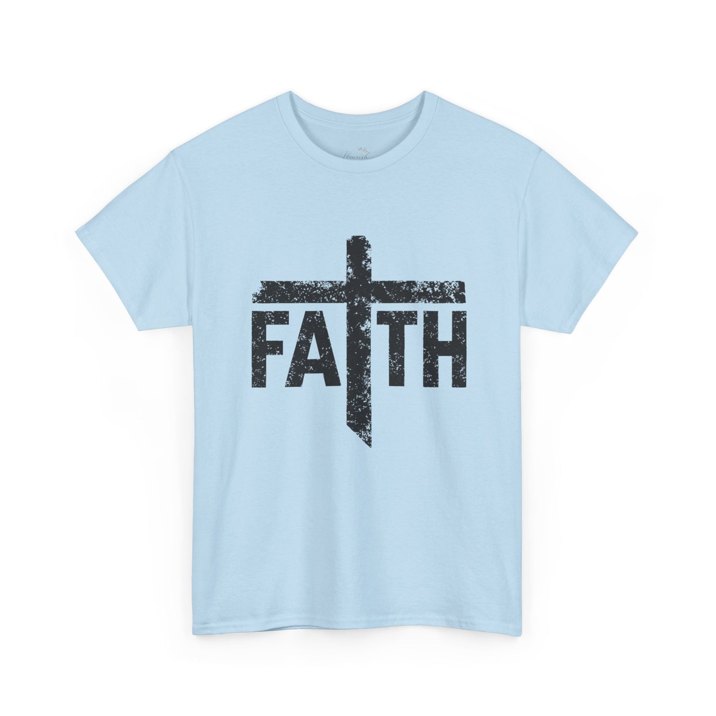 Faith Cross T-Shirt — Christian Inspirational Tee