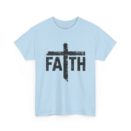 Faith Cross T-Shirt — Christian Inspirational Tee
