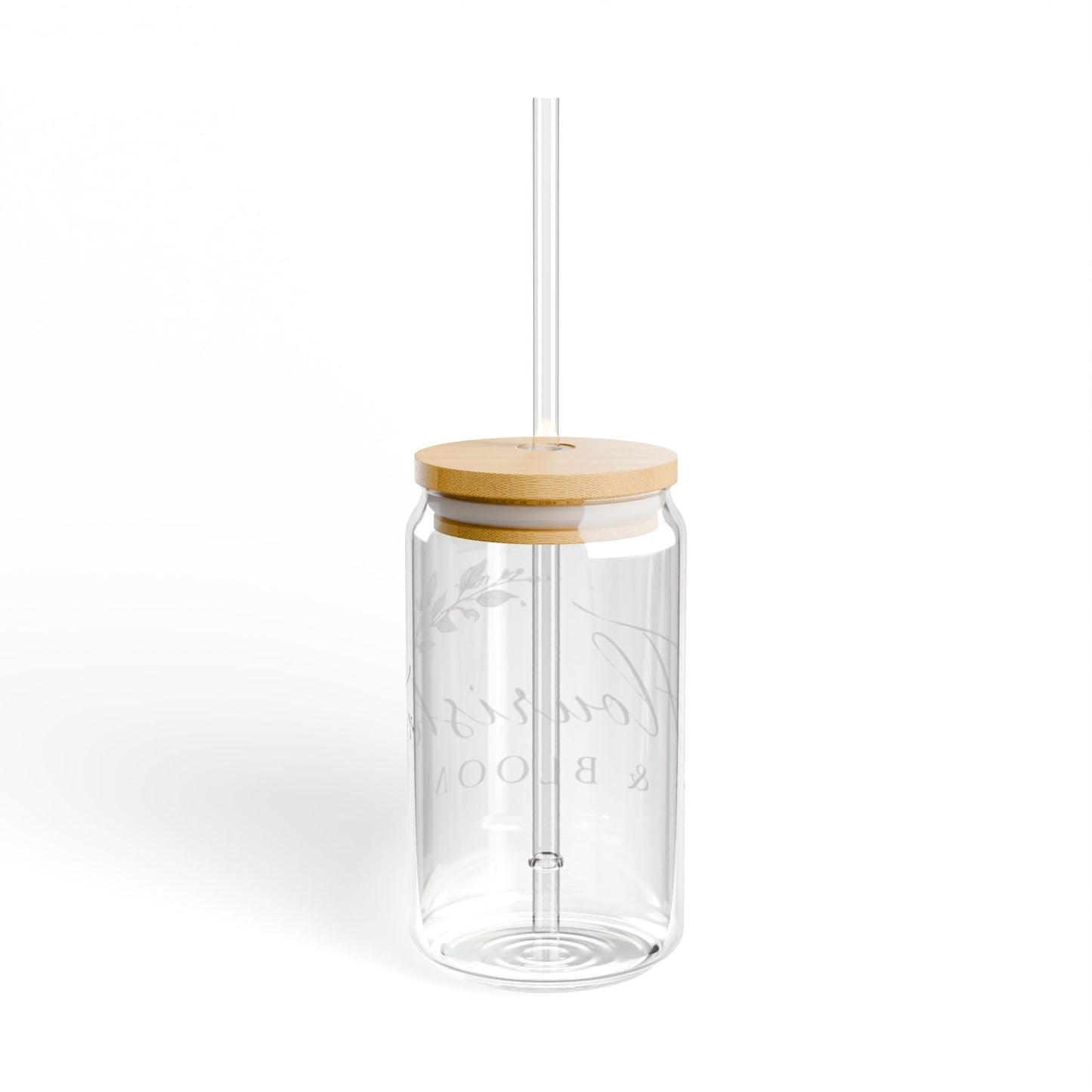 Sipper Glass - Flourish & Bloom Branded (16oz)