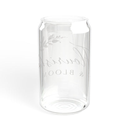 Sipper Glass - Flourish & Bloom Branded (16oz)