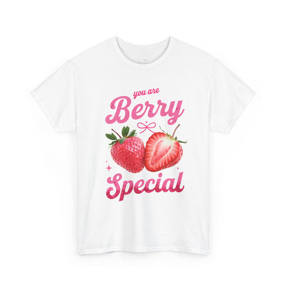 T-Shirt — "You Are Berry Special" Strawberry Graphic Tee