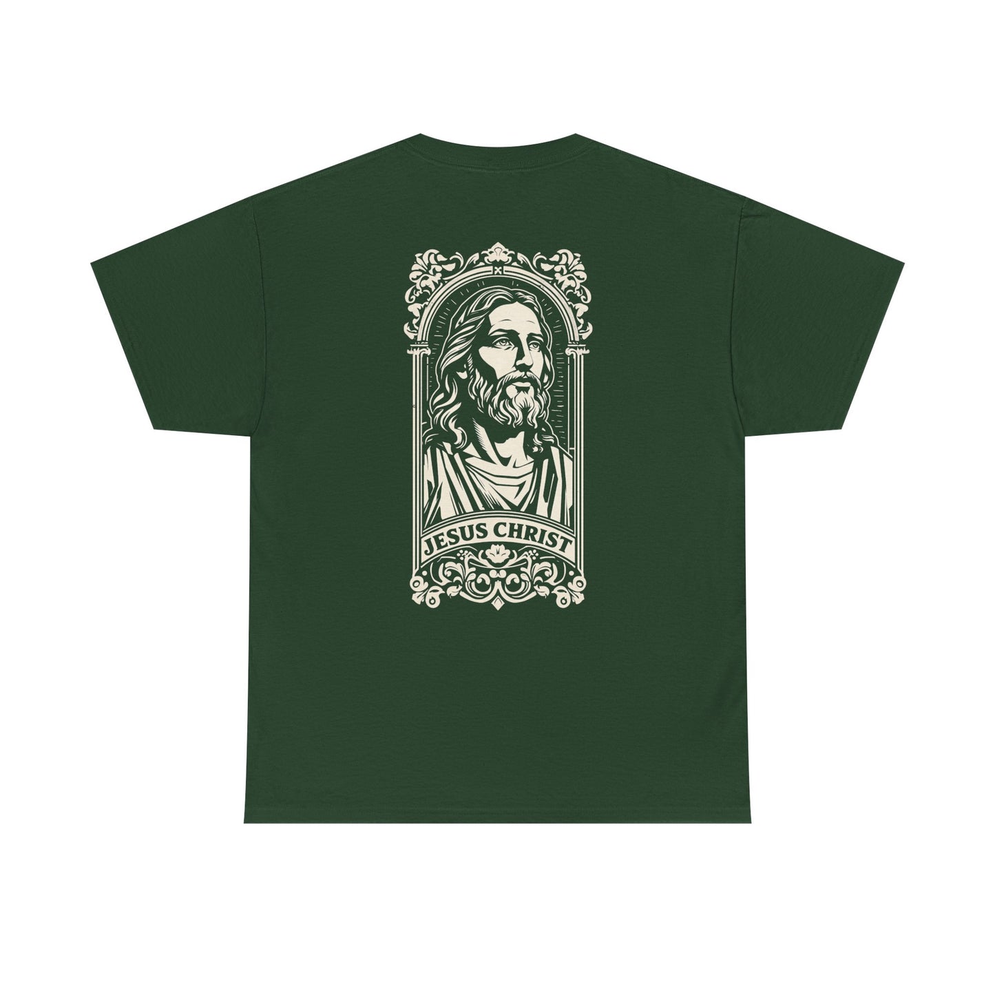 Jesus Christ Graphic Tee — Vintage Jesus Portrait T-Shirt