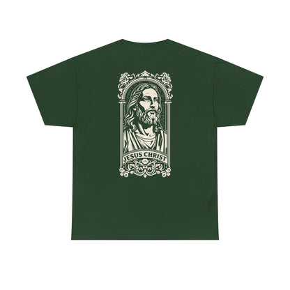 Jesus Christ Graphic Tee — Vintage Jesus Portrait T-Shirt
