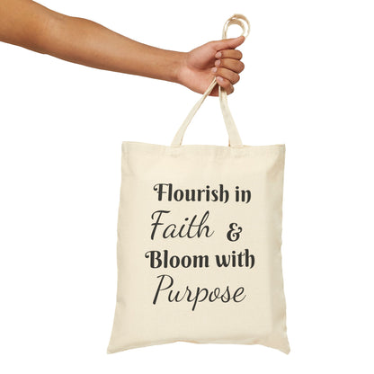 Flourish & Bloom Inspirational Tote Bag — Rep & style our brand your way!