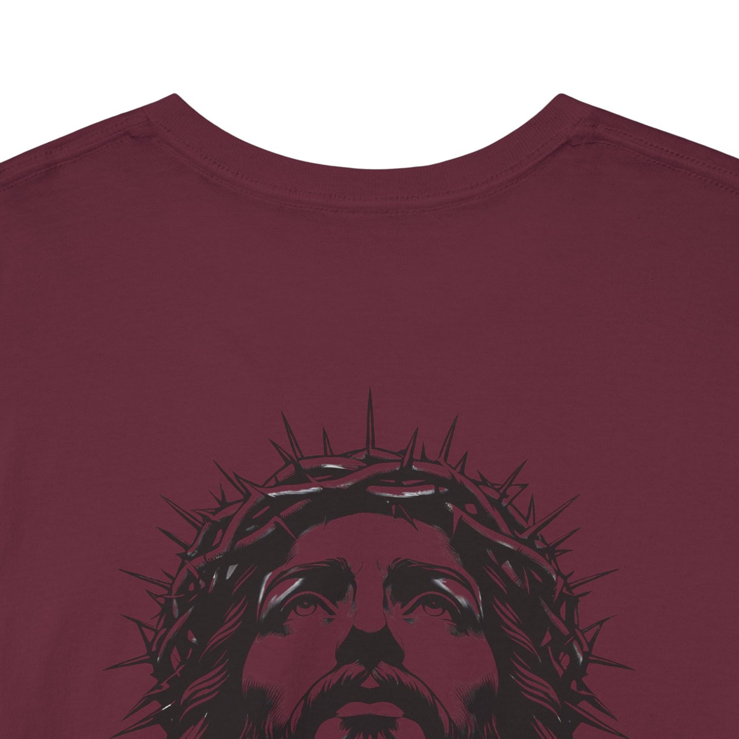 Christian 'Risen' PINK T-Shirt — Jesus Crown of Thorns Resurrection Tee