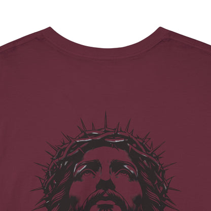 Christian 'Risen' PINK T-Shirt — Jesus Crown of Thorns Resurrection Tee
