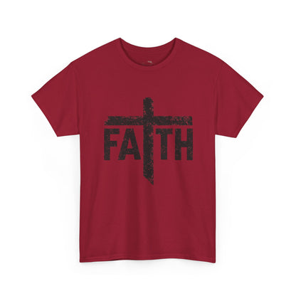 Faith Cross T-Shirt — Christian Inspirational Tee