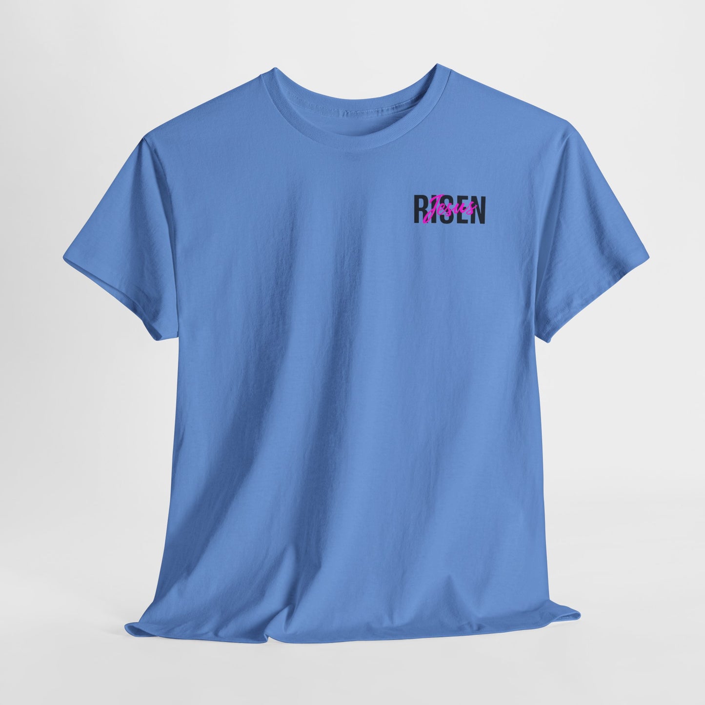 Christian 'Risen' PINK T-Shirt — Jesus Crown of Thorns Resurrection Tee