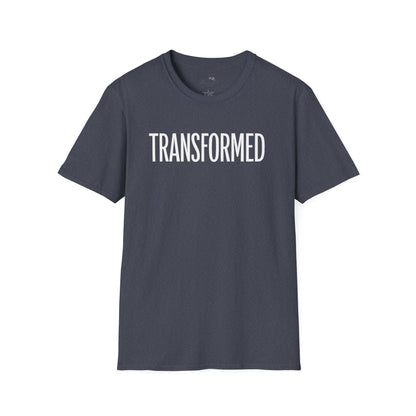 Floral Inspirational 'Transformed' Graphic Tee