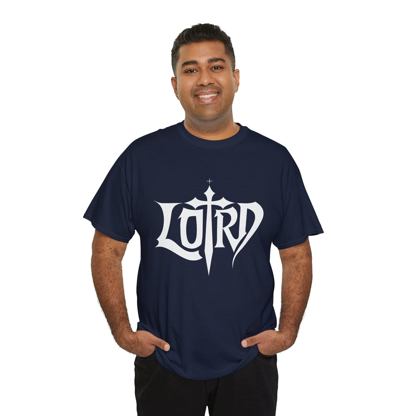 Cross Logo Tee — 'Lord' Graphic T-Shirt
