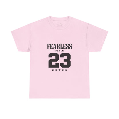 Fearless Psalm 23 Unisex T-Shirt — The Good Shepherd Christian Tee