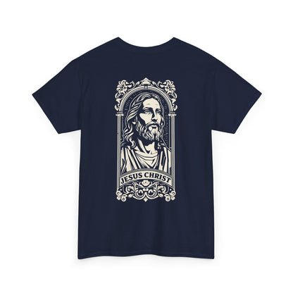 Jesus Christ Graphic Tee — Vintage Jesus Portrait T-Shirt