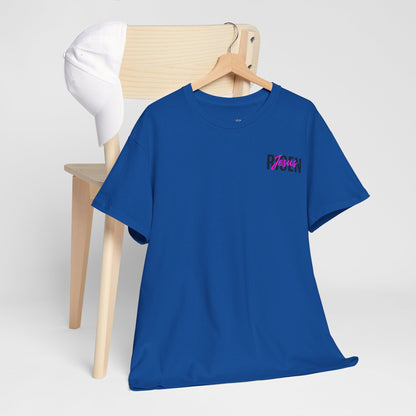 Christian 'Risen' PINK T-Shirt — Jesus Crown of Thorns Resurrection Tee