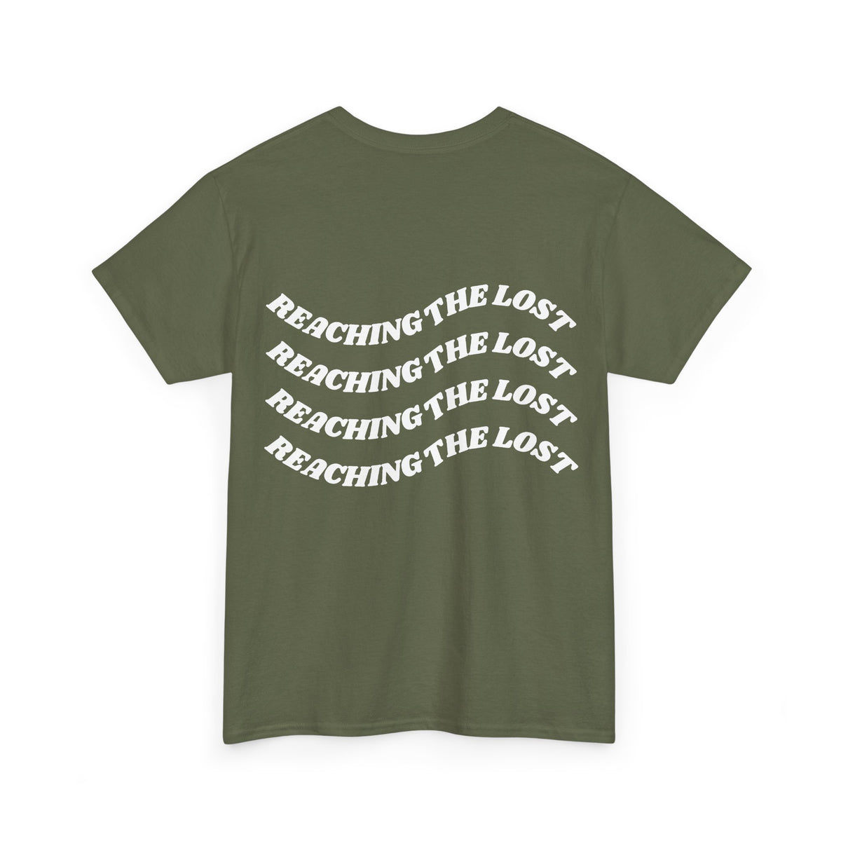 T-Shirt — "Reaching the Lost" Hands Graphic Tee (Unisex)